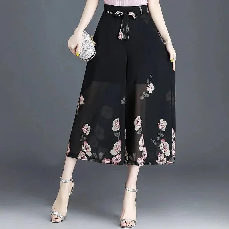 Calça Saia Floral / Estilo e Versatilidade!