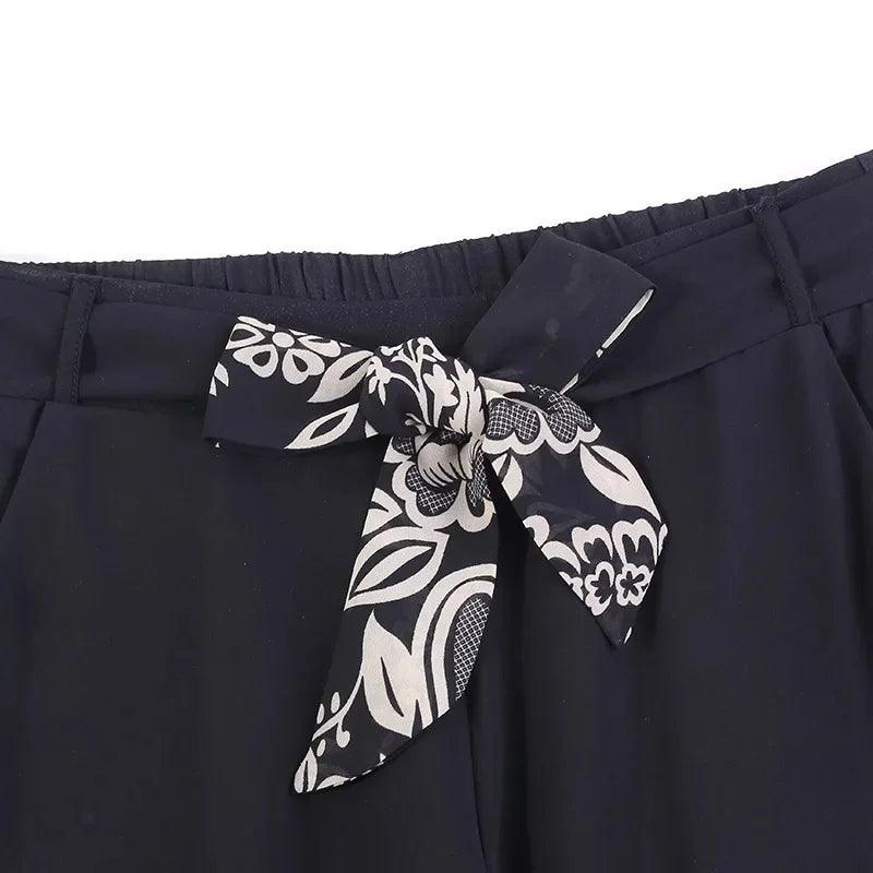 Calça Saia Floral / Estilo e Versatilidade!