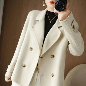 Casaco Europeu Ideal Para O Inverno - Elegante E quente