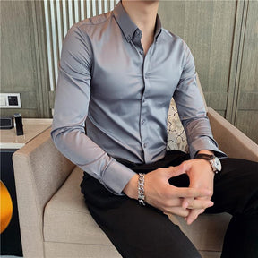 Camisa Social Manga Longa / Perfeita para ocasiões especiais