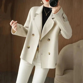 Casaco Europeu Ideal Para O Inverno - Elegante E quente