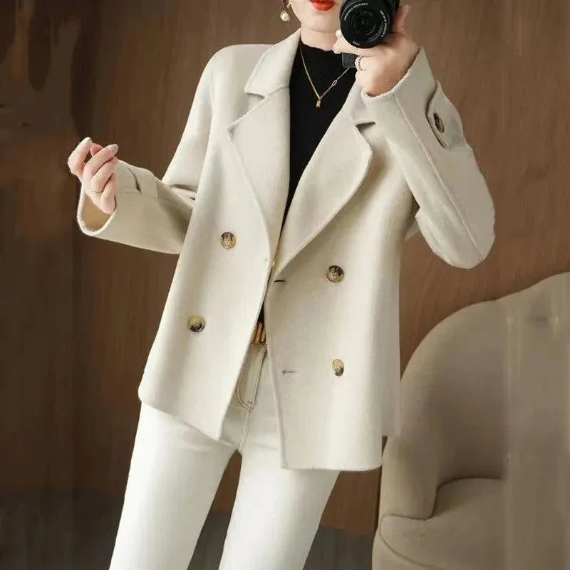 Casaco Europeu Ideal Para O Inverno - Elegante E quente