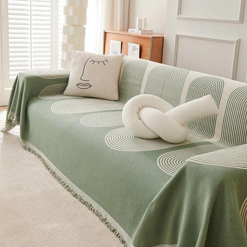 Capas de Sofá Europeia / Eleve o Nível da Sua Sala com Elegância e Estilo