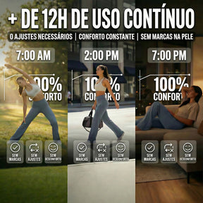 Calça Legging Boca de Sino com Efeito Empina Bumbum