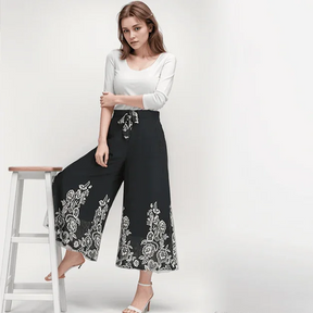 Calça Saia Floral / Estilo e Versatilidade!