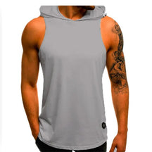 Regata Masculina Gym com Capuz