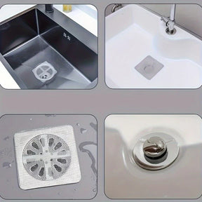 (Kit 20) Telas Protetoras Adesivas para Ralo – Filtro Antientupimento e Bloqueador de Insetos